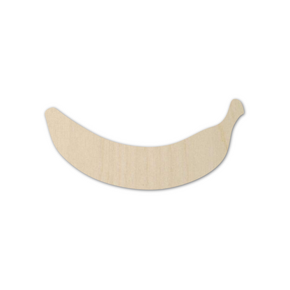 Wooden Banana Shape  - DIY Craft