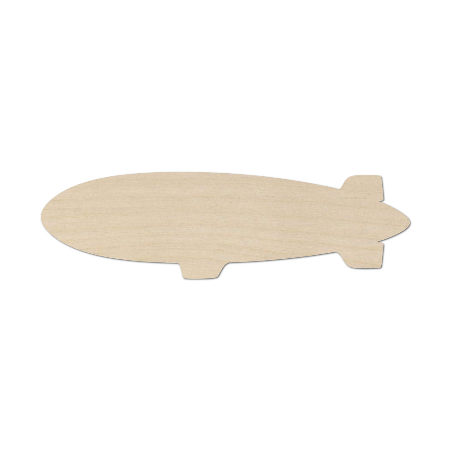 Wooden Blimp Shape- DIY Craft