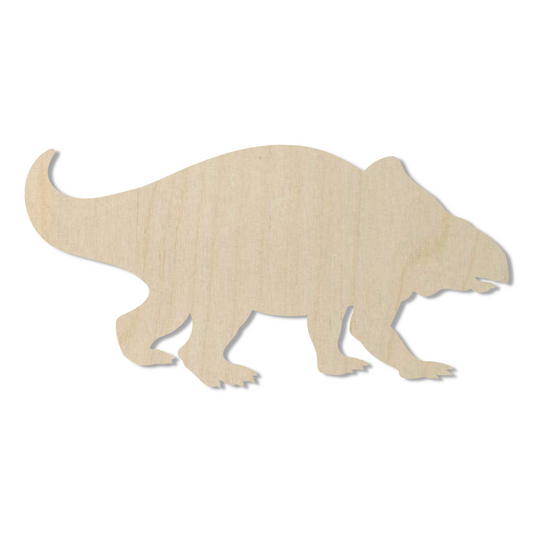 Wooden Dinosaur Shape  - DIY Craft