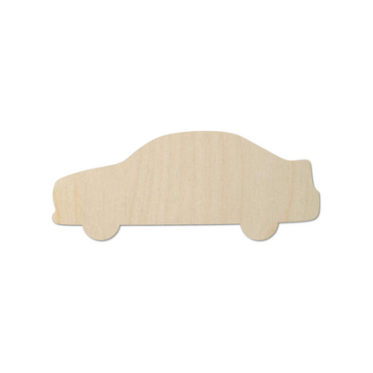 Wooden Car Shape   - DIY Craft