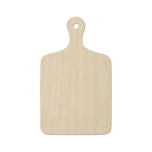 Wooden Cutting Board Shape   - DIY Craft