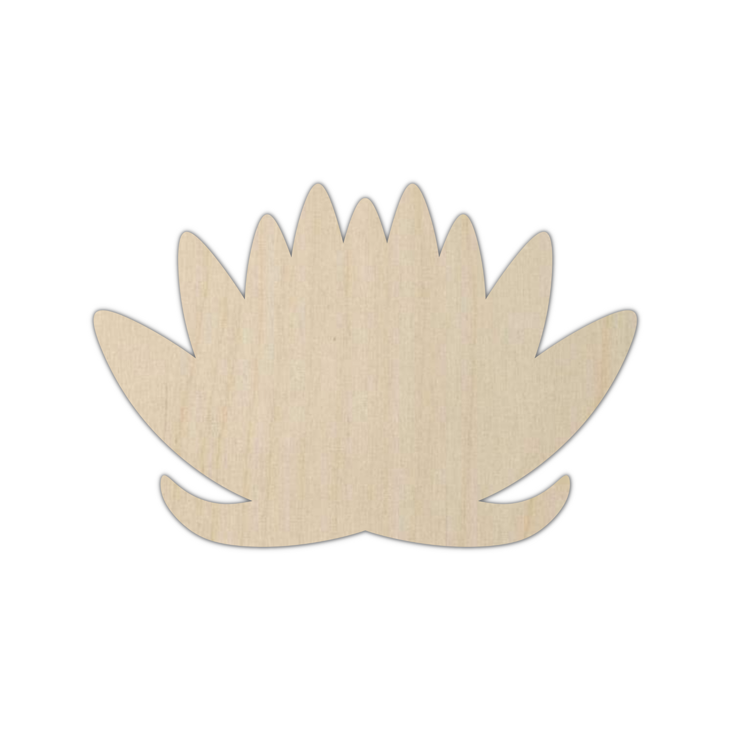 Wooden Lotus Flower Shape- DIY Craft