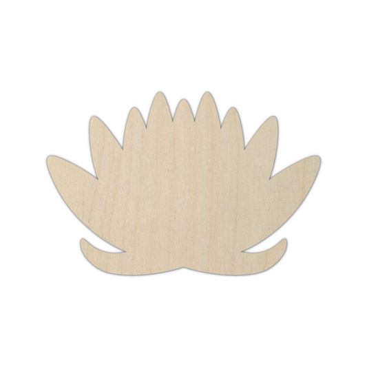 Wooden Lotus Flower Shape- DIY Craft