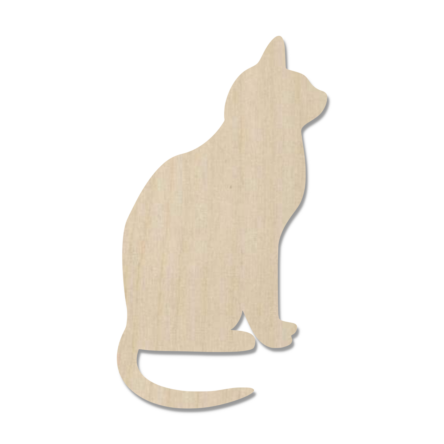 Wooden cat hot sale shapes