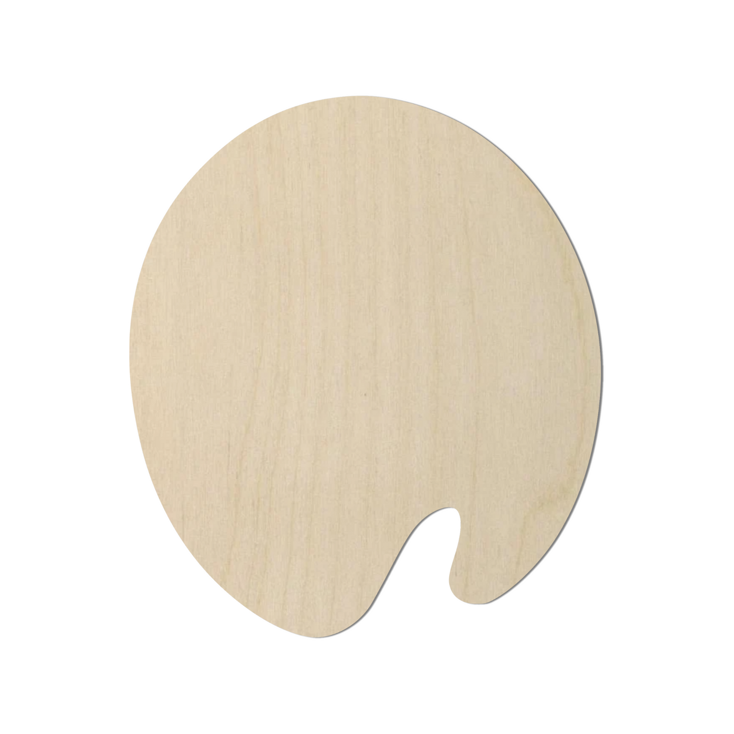 a piece of wood with a curved shape