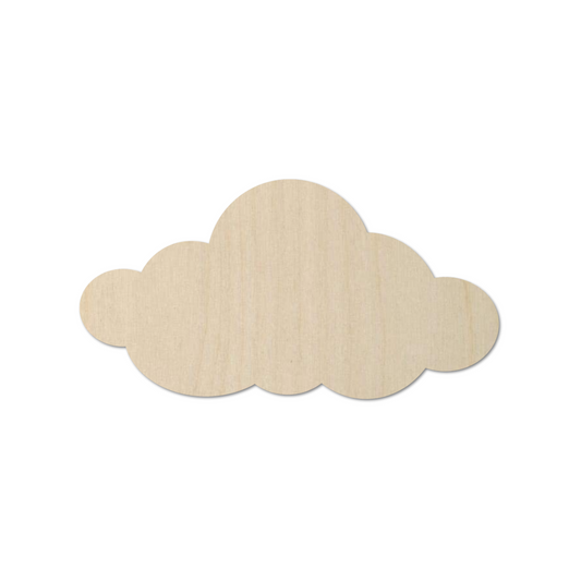 Wooden Cloud Shape  - DIY Craft