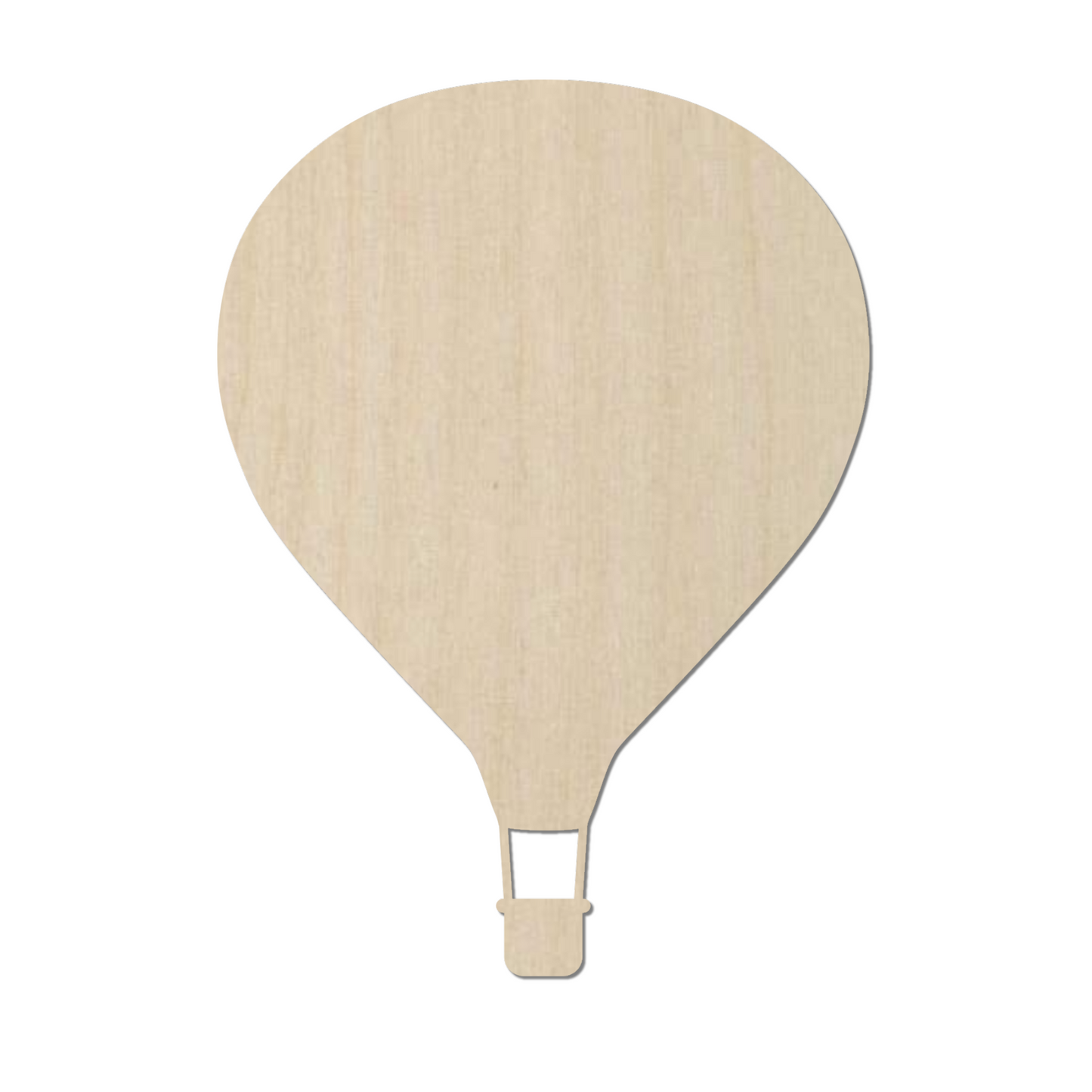 Wooden Hot Air Balloon Shape- DIY Craft