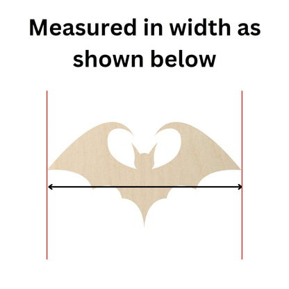 Wooden Bat Shape 03- DIY Craft