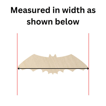 Wooden Bat Shape 04- DIY Craft