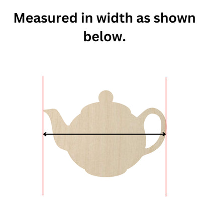 Wooden Teapot Shape - DIY Craft