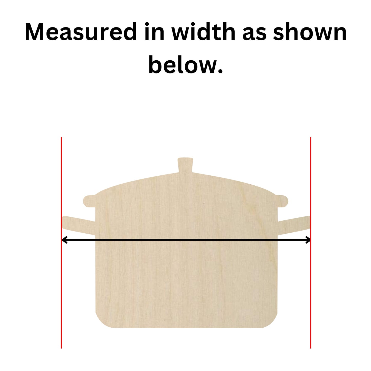 Wooden Cooking Pot Shape - DIY Craft