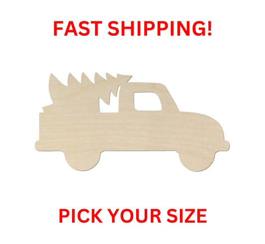 Wooden Christmas Tree Truck Shape | Christmas Tree Car Truck Shape Christmas Tree Santa Holiday Xmas Family Tree