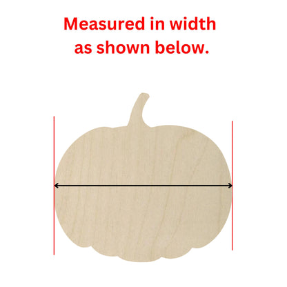 Wooden Pumpkin Shape 02 - DIY Craft