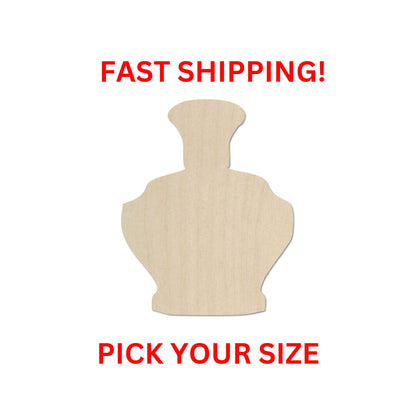 Wooden Potion Bottle Shape | Potion Witch Cutout | Perfume Bottle | Craft Supplies | Bulk Wholesale