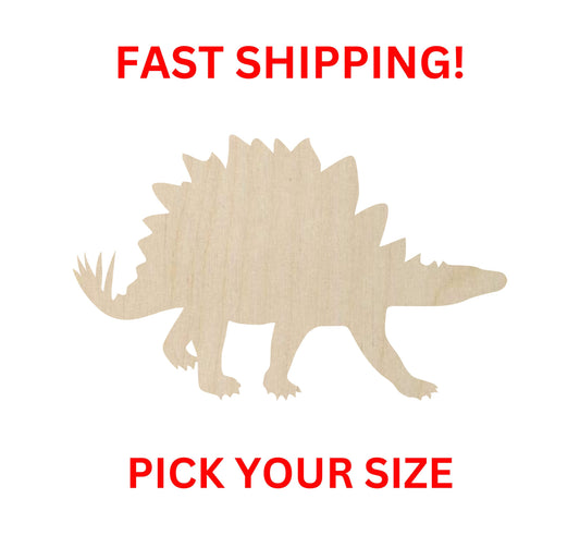 Wooden Dinosaur 02 | Nursery Blank | Dino Wooden Blank Cutout | Laser Cut | DIY Crafting Supplies