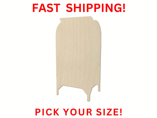 Wooden Mailbox Shape 01 | Mailbox Blank Cutout | Craft Supplies | Bulk Wholesale