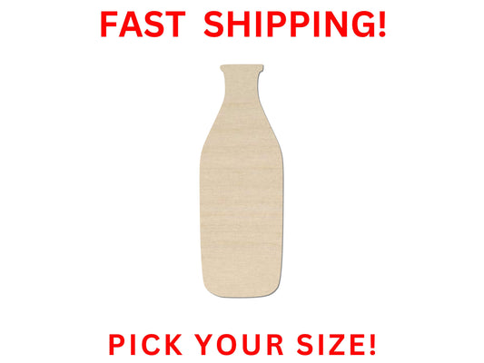 Wooden Vase Shape 03 | Flower Vase Blank Cutout | Craft Supplies | Bulk Wholesale