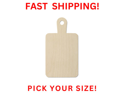 Wooden Cutting Board Shape 02  | Cutting Board Wood Shape | Wood Craft Supplies | Blank for Craft | Laser Cut | DIY Craft Cutout